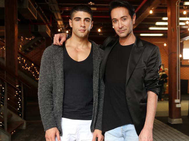 Ibby Moubadder and Romel Kouyan made it to the MKR grand final despite not having much cooking experience. Picture: Richard Dobson 