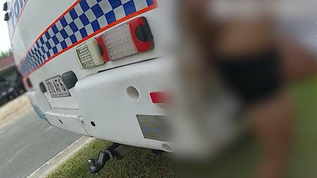 A 29-year-old man was arrested after a morning raid on a Crestmead property. PHOTO: QPS