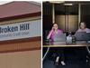 Bank staff ‘break in’ to help customers
