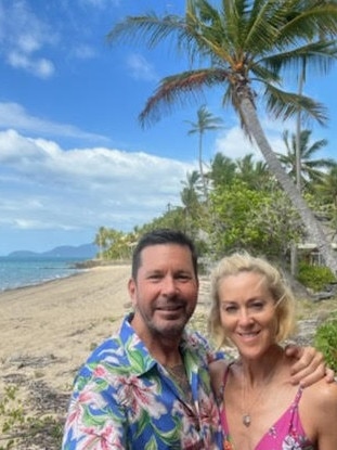 Shaun and Sam Juniper on Lindeman Island.