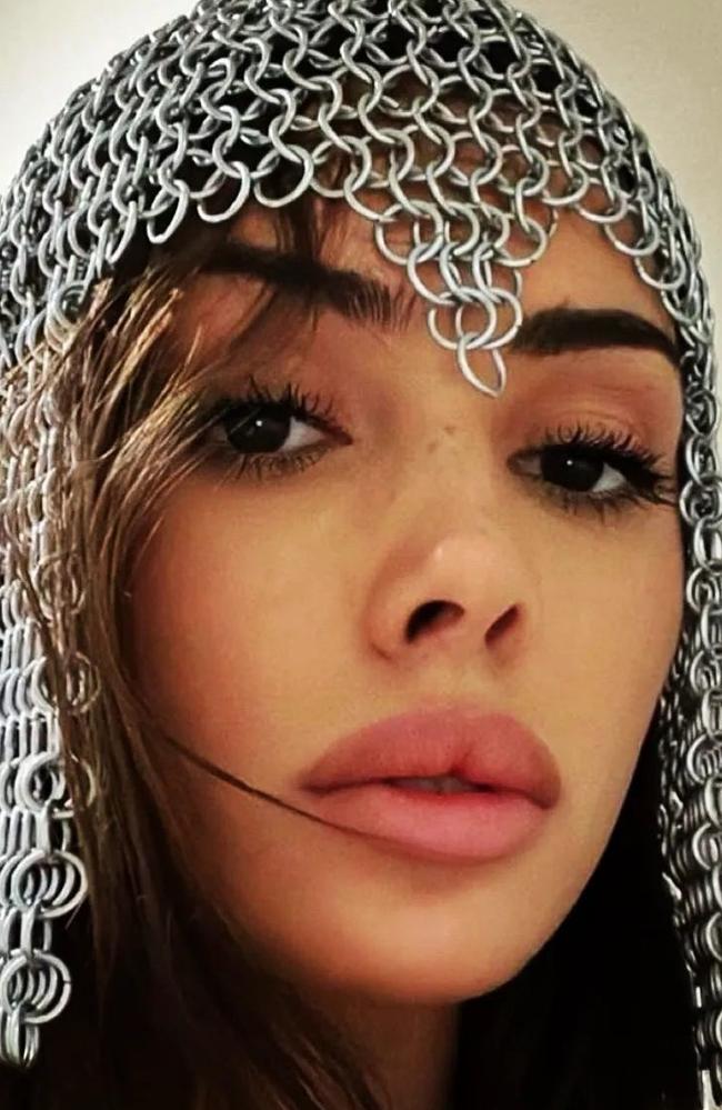 Bianca Censori who moved to the US for rapper Kanye West. Picture: Instagram