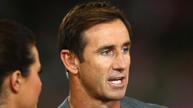 No one played with more heart in the Knights jersey than Andrew Johns. Picture: Getty Images