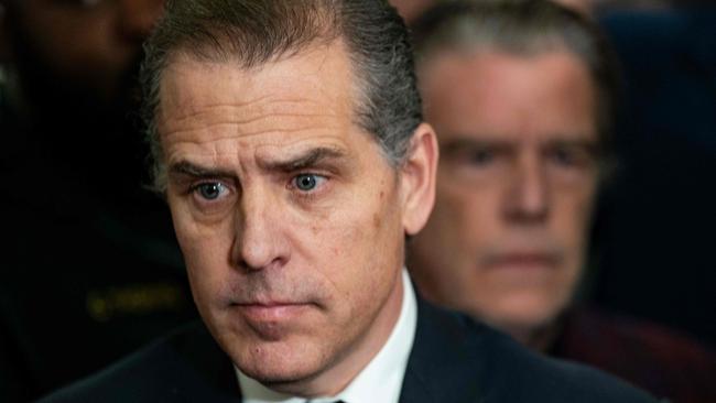 As well as the charges over his gun ownership, Hunter Biden also faces federal tax charges in California. Picture: AFP