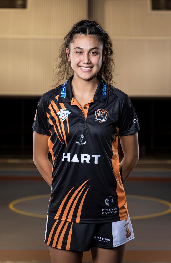 Tigers youngster Alice Mauga. Picture: Sunburst Studio