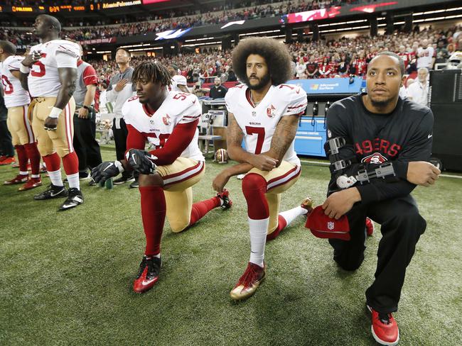 Colin Kaepernick sets the precedent.