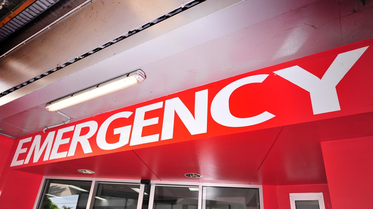 Emergency sign at Nambour General Hospital. Photo: Iain Curry / Sunshine Coast Daily