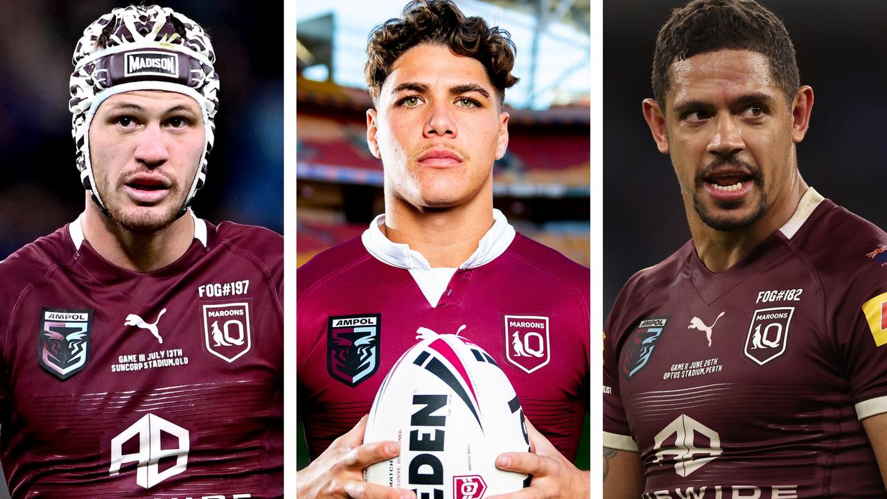 Kalyn Ponga, Reece Walsh and Dane Gagai.