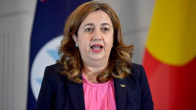 Annastacia Palaszczuk ignored calls from the state opposition, crossbenchers, civil libertarians, the outgoing integrity commissioner and former state archivist for a broader inquiry into political interference within the public service. Picture: John Gass