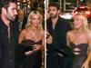 Jackie O stuns during dinner with male model