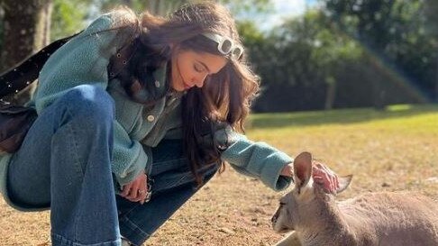 Emmy has been spending time at Australia Zoo. Picture: Instagram