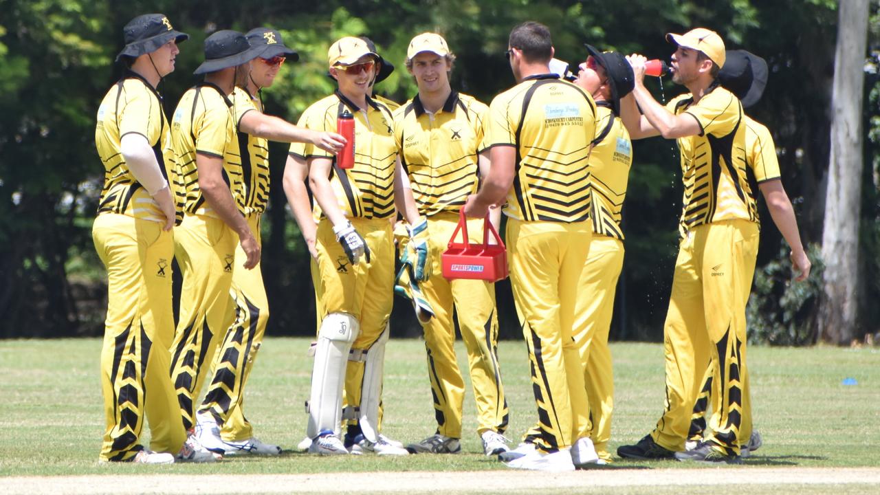 Frenchville Sports Club A-Grade Premiership semi-final, Gracemere Bulls versus The Glen, Rockhampton Cricket Grounds, March 19, 2022.