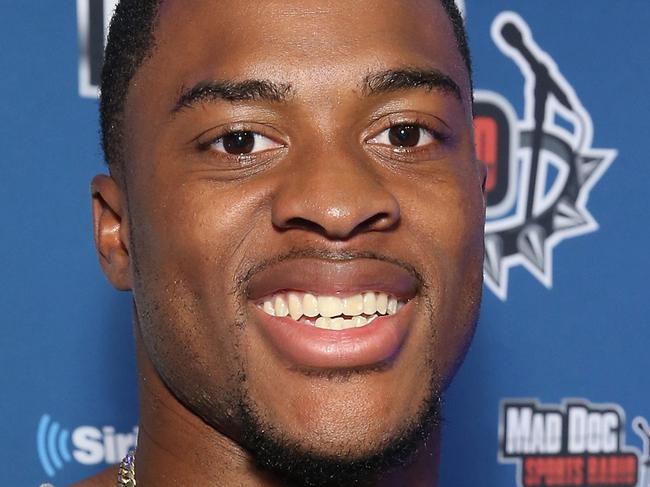 SAN FRANCISCO, CA - FEBRUARY 04: Allen Robinson of the Jacksonville Jaguars visits the SiriusXM set at Super Bowl 50 Radio Row at the Moscone Center on February 4, 2016 in San Francisco, California. (Photo by Cindy Ord/Getty Images for Sirius)