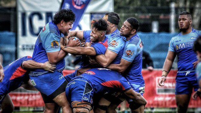 The Western Sydney Two Blues in action this season. Pic: Supplied