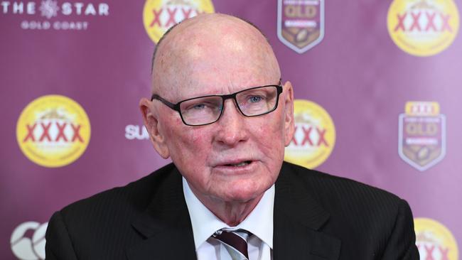 QRL chairman Bruce Hatcher believes the NRL needs a club in Brisbane’s southwest corridor. Picture: AAP Image/Dave Hunt