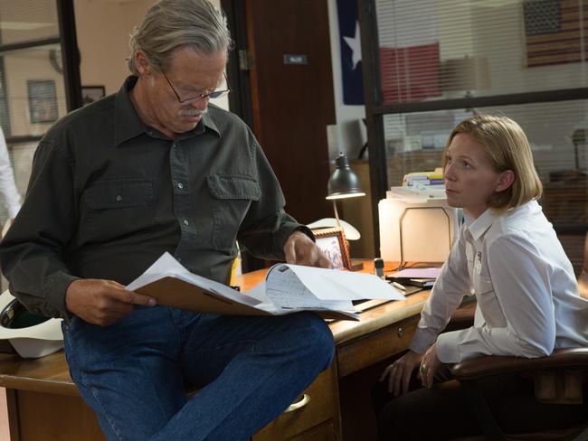 Jeff Bridges in a scene with Dale Dickey in the acclaimed Hell or High Water. Picture: Madman Films