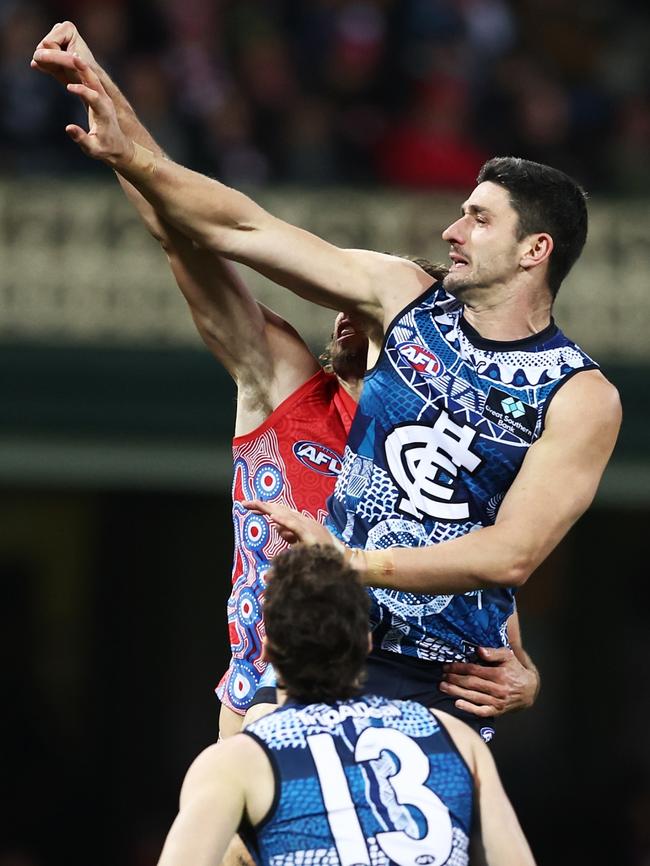 Marc Pittonet will miss the next two games. (Photo by Matt King/AFL Photos/via Getty Images )