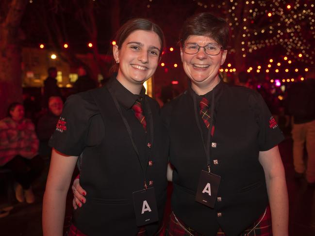 Dark Mofo 2023. Winter Feast. Maggie Campbell and Cath Campbell. Picture: Caroline Tan