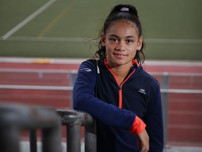 Ariana Jamieson is part of the  Randwick Botany Little Athletics Junior Girls Relay who are preparing for the State Championship.