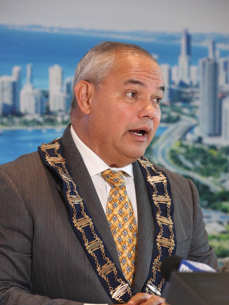 Gold Coast Mayor Tom Tate. Picture Glenn Hampson