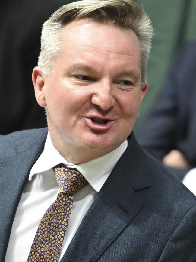 Climate Change and Energy Minister Chris Bowen. Picture: NewsWire/Martin Ollman