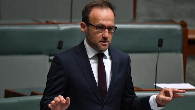 Greens leader Adam Bandt has the totally wrong idea about nuclear power. Picture: Getty Images