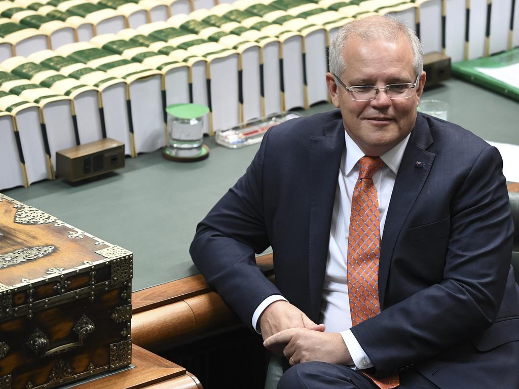 PM Scott Morrison is a career politician. Picture: Lukas Coch/AAP