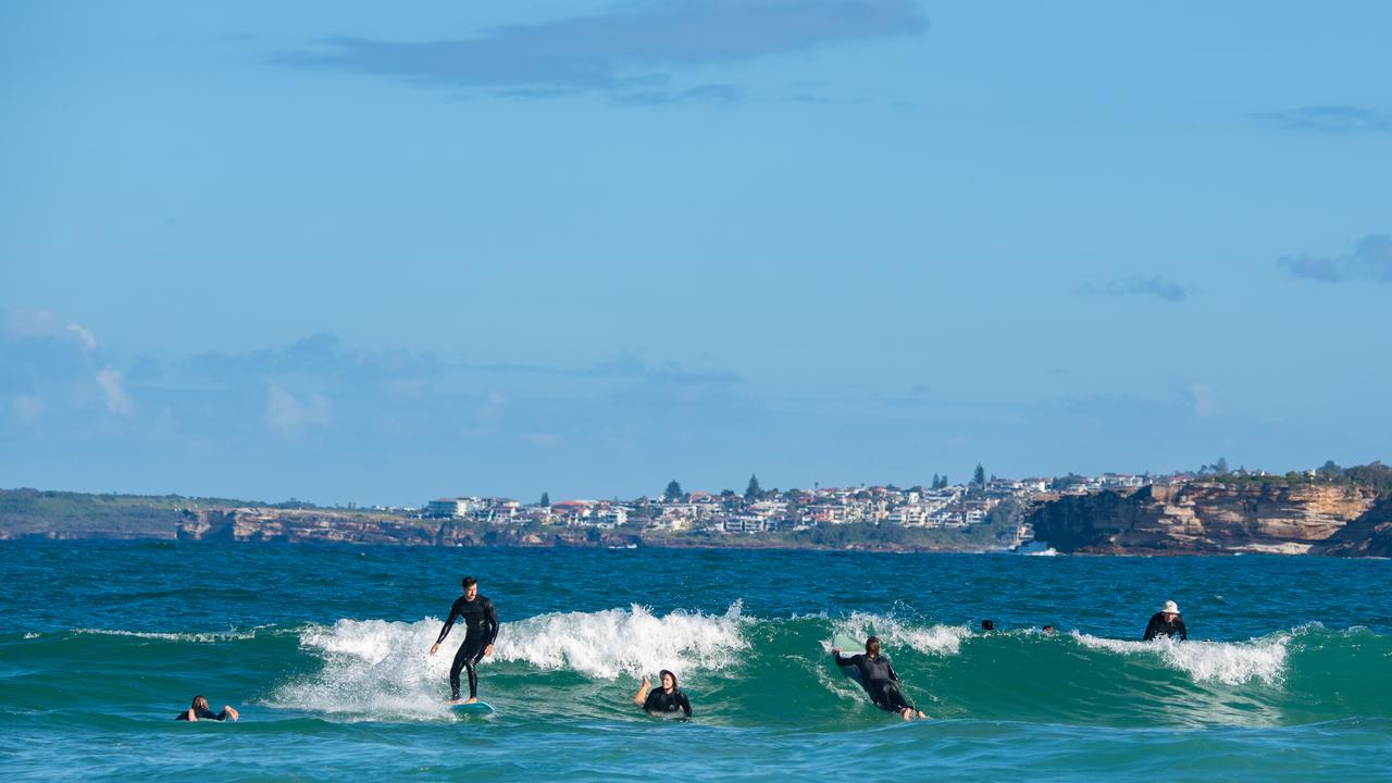 A new study has ranked the top 100 most complained about beaches in the world and Bondi Beach and manly Beach made the top 10. Picture: NewsWire / Monique Harmer