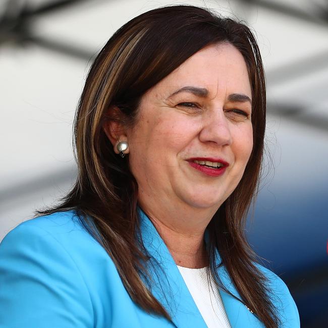 Annastacia Palaszczuk has promised to work cooperatively as Olympics Minister. Picture: Chris Hyde/Getty Images