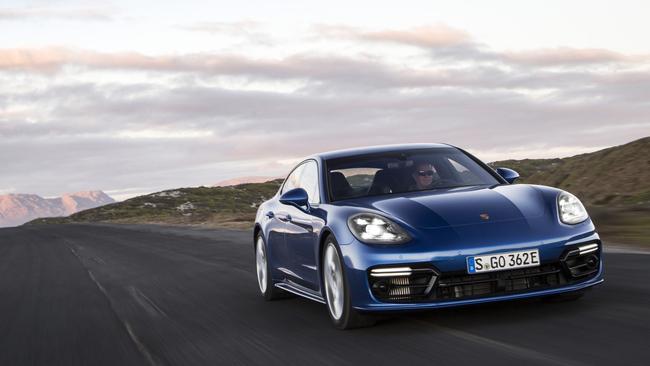 The Porsche Panamera hybrid offers the best of both worlds. Pic: Supplied.