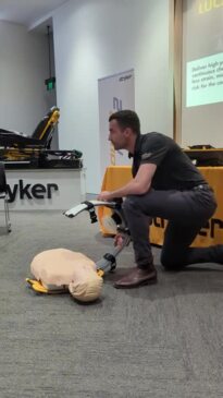 St John NT's new CPR machine in action