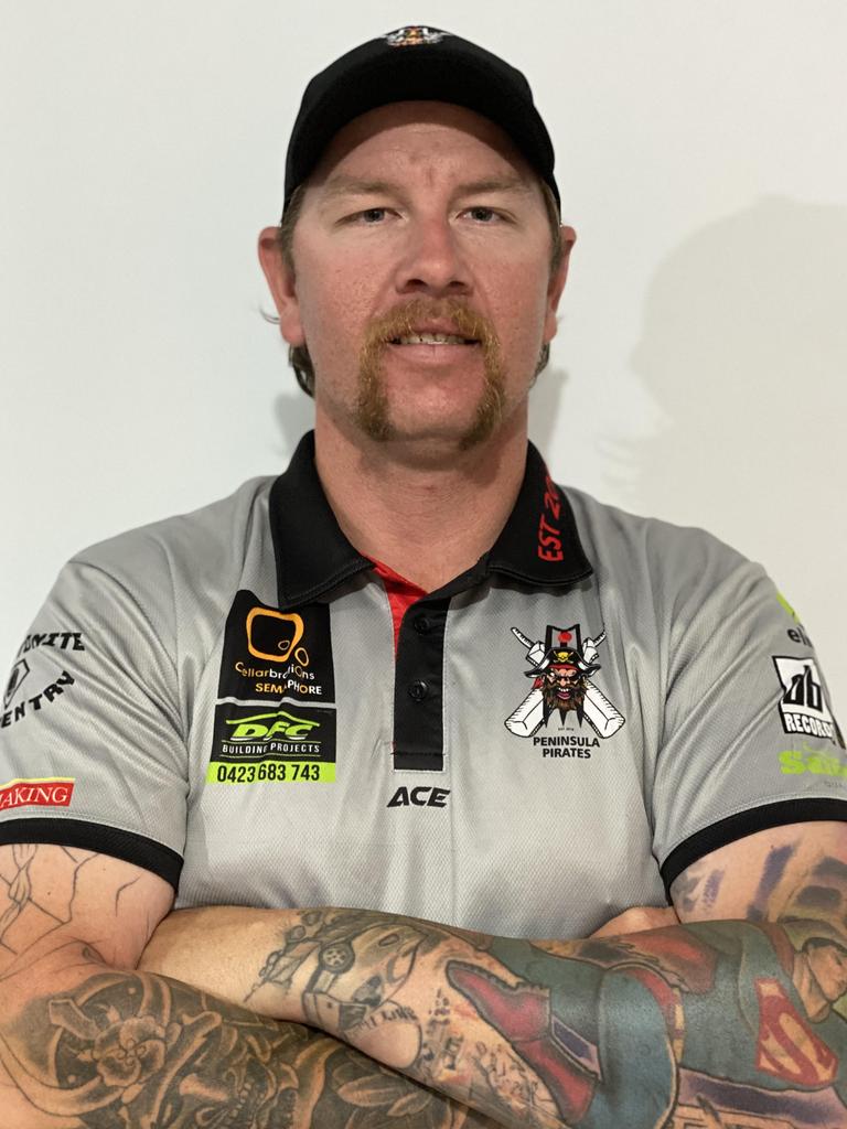 Peninsula Pirates Cricket Club president and bowler Troy Reciszen. Picture: Supplied