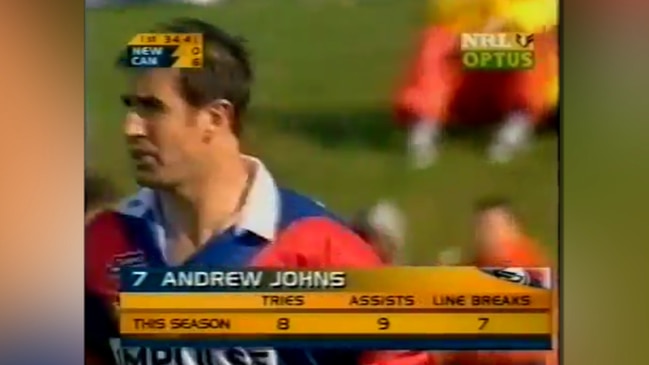 Joey Johns's all-time SuperCoach score