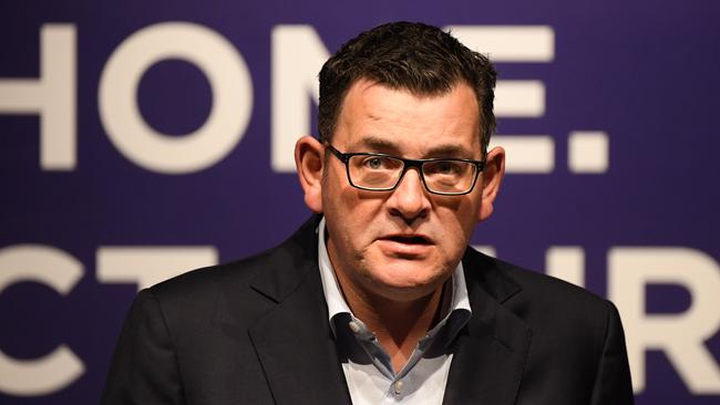 Victorian Premier Daniel Andrews. Picture: Getty Images