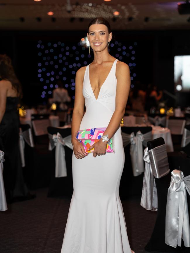 Emily Clements at the year 12 St Hilda formal. Photo: Celeste Humphrey