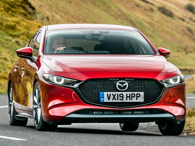 Photos of the Mazda3 Skyactive (UK model shown)