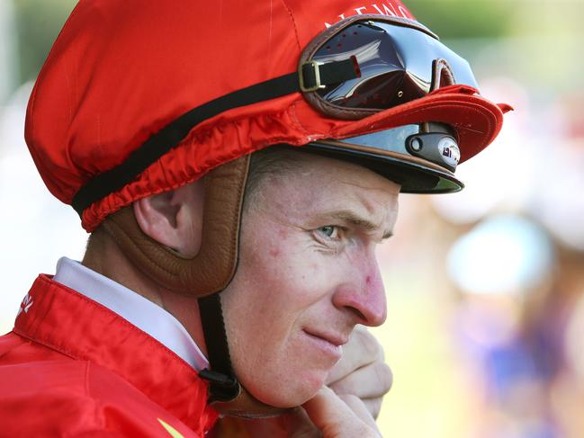 James McDonald scores aboard Sovereign Fund in the Magic Millions Wyong Two-year-old Classic (1100m) at Wyong Racecourse on Wednesday. Picture by Peter Lorimer.