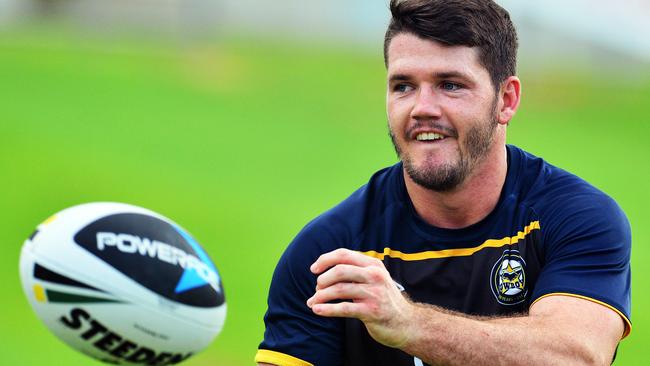 Cowboys training from 1300 Smiles Stadium. Lachlan Coote. Picture: Zak Simmonds