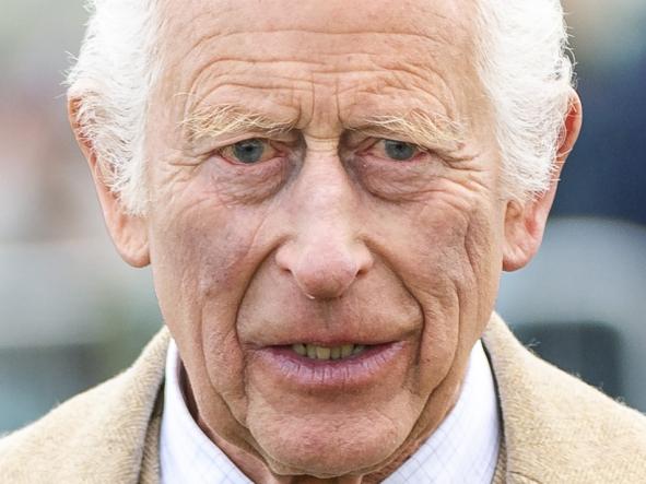 EDINBURGH, SCOTLAND - AUGUST 03: King Charles III attends The 2024 Mey Highland Games at John O'Groats Park on August 03, 2024 in Edinburgh, Scotland.  (Photo by Euan Cherry/Getty Images)