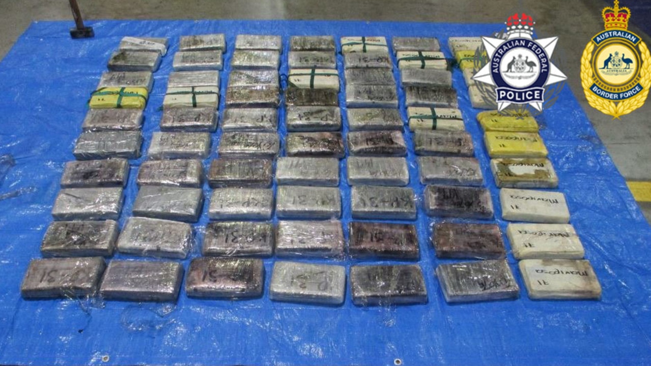 The man allegedly involved in the importation of the illicit substances was charged on Monday following months of investigation. Picture: AFP