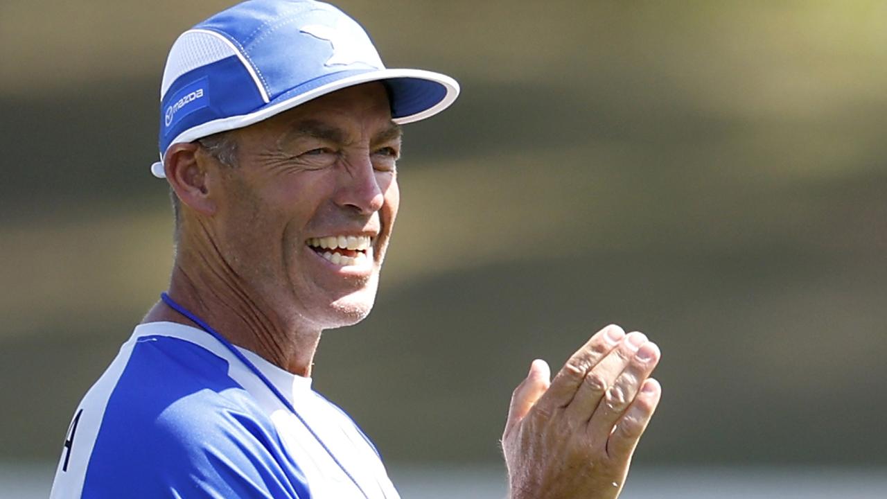 Alastair Clarkson has been in a cheerful mood at the Roos. Picture: Getty Images