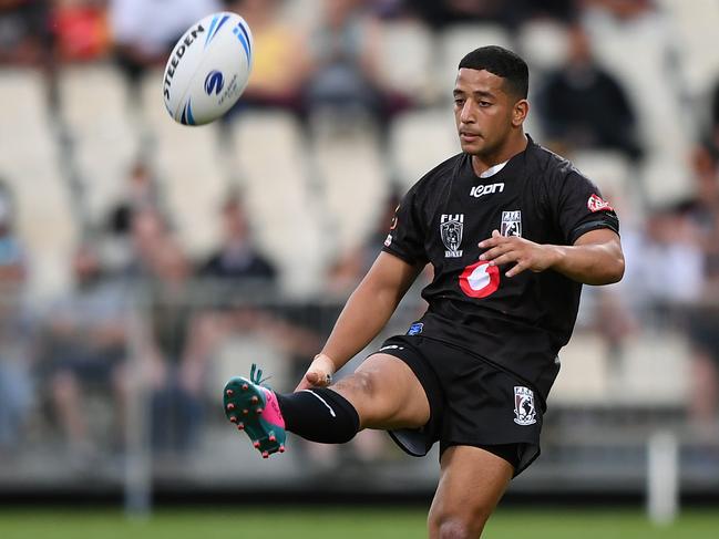 Brandon Wakeham in action for Fiji during a Test match between Fiji Bati and Papua New Guinea Kumuls. Picture: Kai Schwoerer/Getty Images