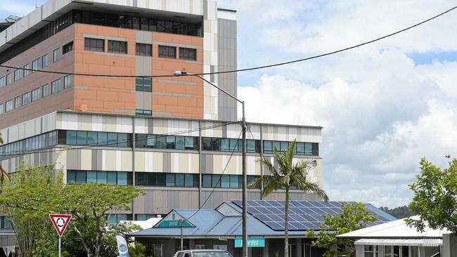 The woman allegedly told Lismore Base Hospital staff she had HIV during the incident. Picture: Marc Stapelberg