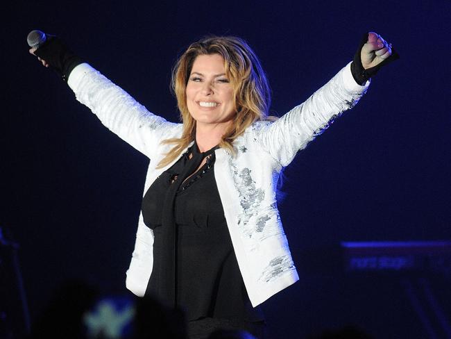 Shania Twain is Canadian ... but she made the mistake of giving an opinion on American politics. Picture: Gerardo Mora