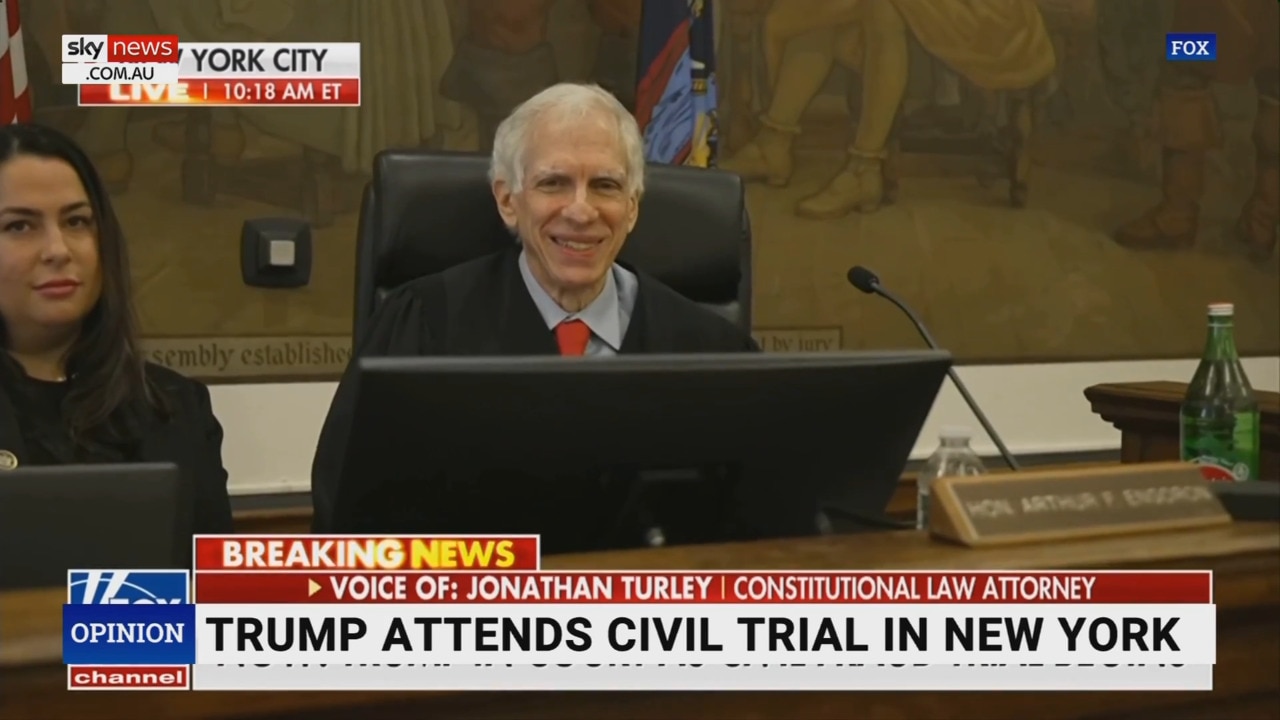 ‘Won’t age well’ Judge smiles at Trump’s trial like it’s a