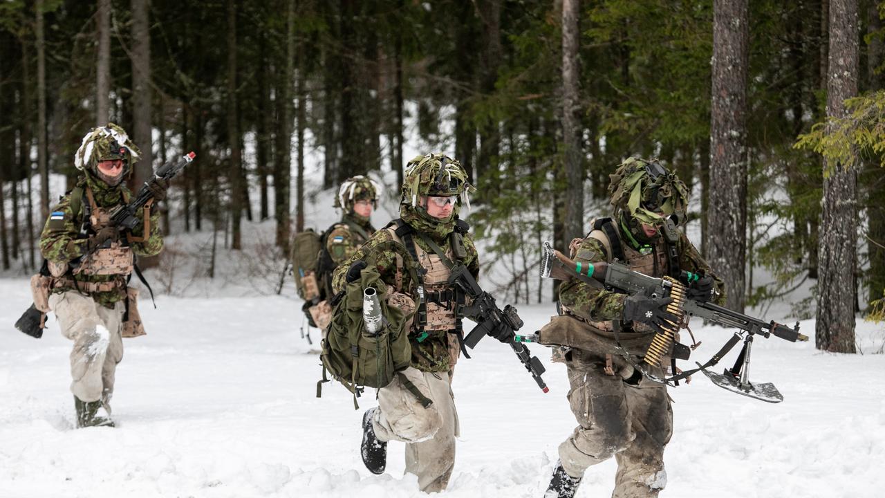 NATO troops in Estonia. (Photo by Paulius Peleckis/Getty Images)