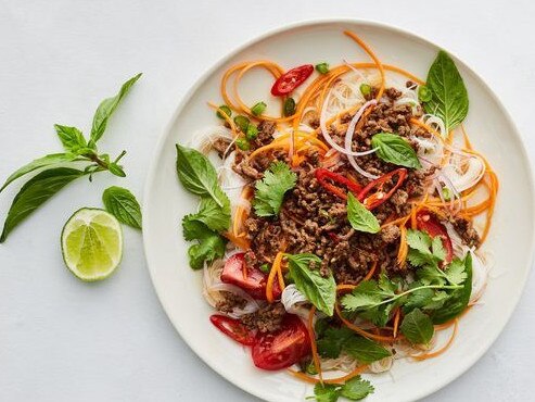 Thai noodle salad.