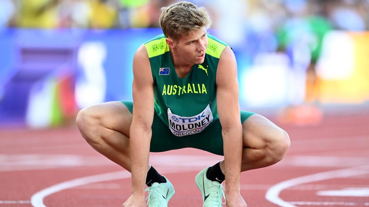 Ashley Moloney has moved to fifth in the decathlon. Picture: Getty Images