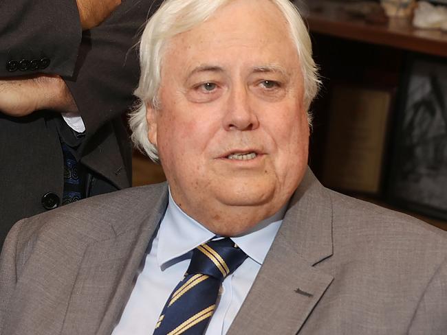 Clive Palmer has sent out flyers urging people not to get the Covid-19 vaccination. Picture: Gary Ramage / NCA NewsWire