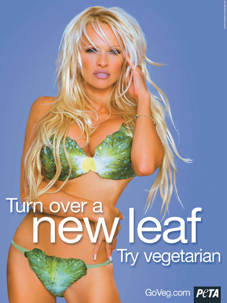 Pamela Anderson PETA campaign.