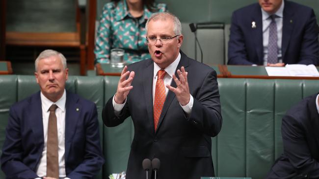 Scott Morrison, in Canberra. Picture Kym Smith